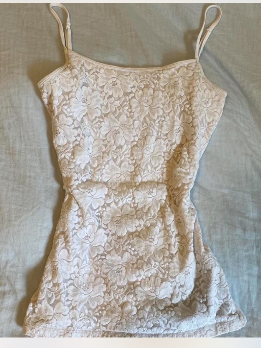 Aeropostale Lace Favorite Cami in Ivory